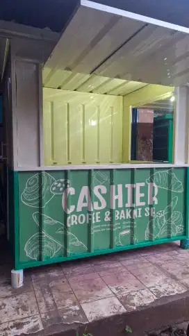 BOOTH KONTAINER MURAH/GEROBAK DORONG/BOOTH KONTAINER/GEROBAK KONTAINER