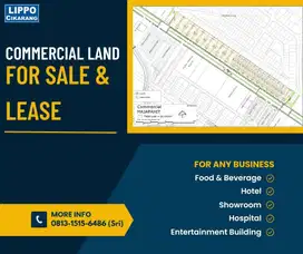 DIJUAL CEPAT TANAH COMMERCIAL DI JALAN UTAMA LIPPO CIKARANG