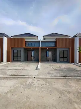 Rumah cluster jaminan bebas banjir di utara bekasi