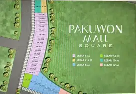 Tanah Kavling Komersial Pakuwon Mall Square PK-A33 Strategis