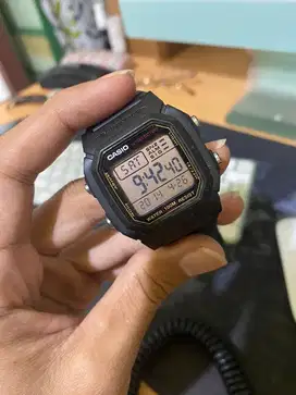 Jam casio w800 scond