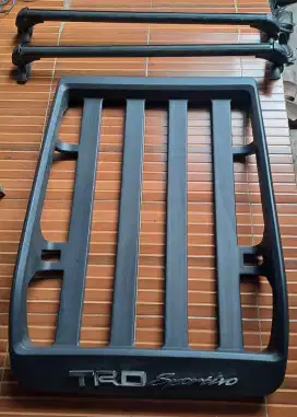 Roofrack komplit plus 2 buah croos bar