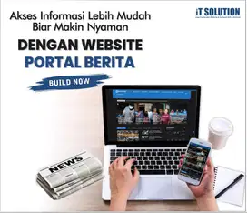 Custom Website Portal Berita dan Media Informasi Terpercaya