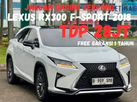 [TDP 28jt BUNGKUS] Lexus RX300 F Sport 2018 AT Warranty Free 1 Year