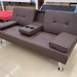 Obral sofa tidur kulit turun harga