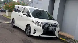 TOYOTA ALPHARD G ATPM PUTIH 2017 LOW KM