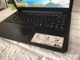 Laptop Asus e402y slim keluarga 2021 Joss AMD e2-7015+SSD 128 jos
