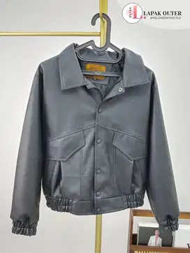 Faux leather Flight jacket