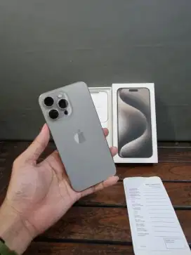 Iphone 15 pro max 256gb Digimap/ibox on panjang natural titanium