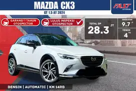 MAZDA CX3 GT 2024 SUNROOF 1.5 AT LOW KM.14RB & PAJAK PANJANG #F2ST