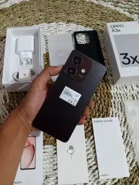 Oppo A3x ram 4/128 fulset ori mulus
