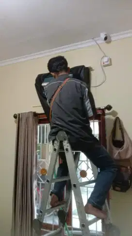 Jasa cek Bongkar pasang ac & water hiter Bergaransi
