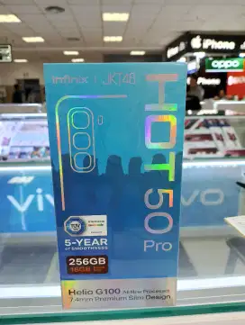 Infinix Hot 50 Pro 8/256GB Garansi Resmi Bisa Cicilan Syarat ktp Saja