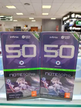 Infinix Note 50 Pro 8/256 Garansi Resmi Bisa Cicilan Syarat ktp Saja