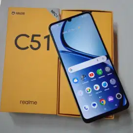 REALME C51 (4+4/128) komplit Ori