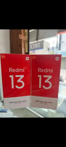 redmi 13 ram 8/256 NEW segel garansi resmi 15 bulan xiaomi