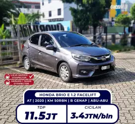 Honda Brio E 1.2 Facelift AT Thn 2020