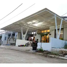 KANOPI BAJA RINGAN ATAP ALDERON Dan SPANDEK