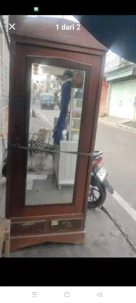 lemari baju kayu jati