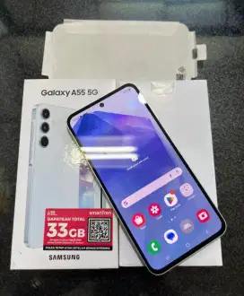 Samsung A55 5G ram 8/256 mulus