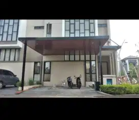 Kanopi holo galpanis atap alderon dan plapon pvc