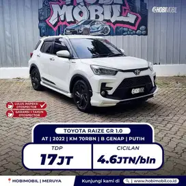 Toyota Raize GR Non TSS AT 2022
