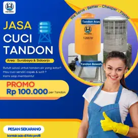 HeraKlin - Jasa Cuci Tandon Profesional area Surabay & Sidoarjo.