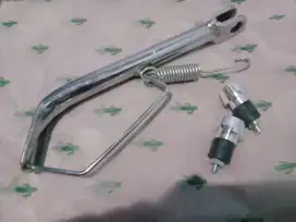 standar samping HONDA dan jalu stang crhome
