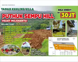 Tanah kavling villa pacet hawa dingin