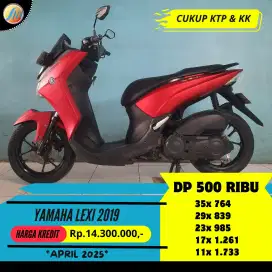 YAMAHA LEXI 2019 KREDIT DP CUMA 500RIBU ANGSURAN SANGAT RINGAN