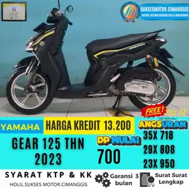 PROMO MURAH GEAR 125 MELAYANI CASH&KREDIT BERGARANSI FREE OLI