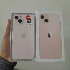 iPhone 13 256GB Pink Ex Inter Beacukai Second Like New Fullset