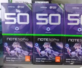 New infinix Note 50 pro 8+8/256 grs resmi, bs kredit/bs TT