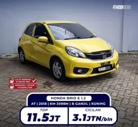 Honda Brio E AT 2018
