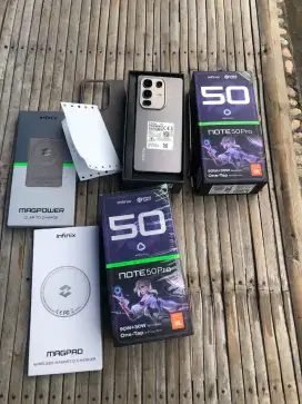 Infinix note 50 pro 8/256 gb mulus garansi pemakaian blm sebulan