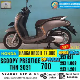 PROMO MURAH SCOOPY KEYLES MELAYANI CASH&KREDIT BERGARANSI FREE OLI