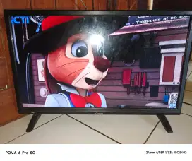 TV Cocaa 24 inch, kondisi normal, analog
