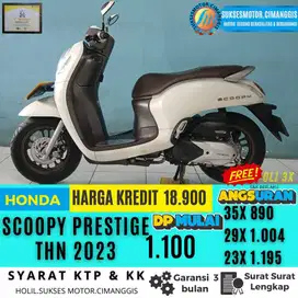 PROMO MURAH SCOOPY KEYLES MELAYANI CAS&KREDIT BERGARANSI FREE OLI