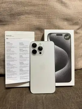 Iphone 15 Pro Max 256gb ibox PA/A white titanium mulus 98% terawat