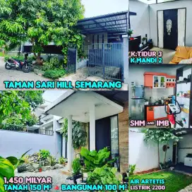 DIJUAL RUMAH DI TAMAN SARI HILL MANGUNHARJO TEMBALANG SEMARANG