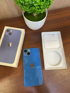 iPhone 13 128GB Blue Ex inter kemenperint bh 90% Fullset