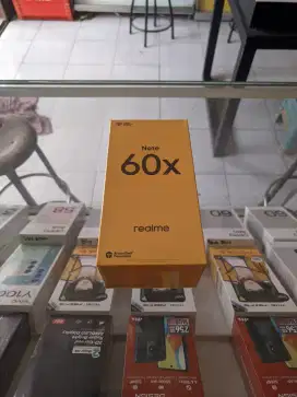[ Fast respon wa ] Realme Note 60x 4/64 Garansi resmi 1thn