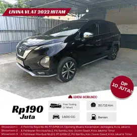 Livina VL AT 2022 hitam