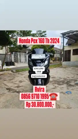 Honda Pcx 160 Th 2024 ISTIMEWA KM 3RB