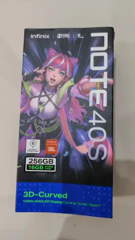 INFINIX NOTE 40S 8/256GB SECOND LIKE NEW