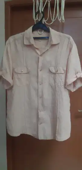 kemeja salt n pepper
size xl