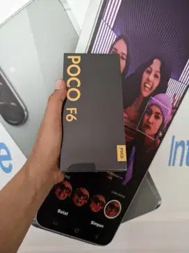 [ Fast respon WA ] Poco F6 5G 12/512 Garansi resmi 15bln
