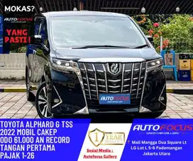 [Garansi 1th] Toyota Alphard 2.5 G TSS Hitam Metalik