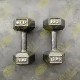 Dumbell Hexagonal Full Besi