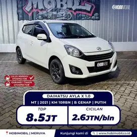 Ayla X 1.0 MT 2021